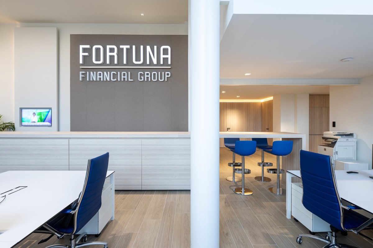 Het kantoor van Fortuna Financial Group Antwerpen